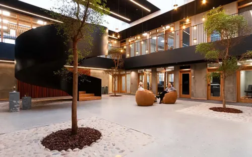 Hvidbjerg Strand Camping Resort Reception Omraade