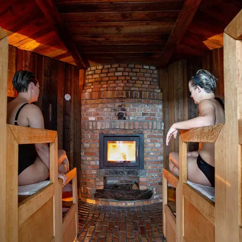 Hvidbjerg Strand Camping Resort Wellness Braendesauna