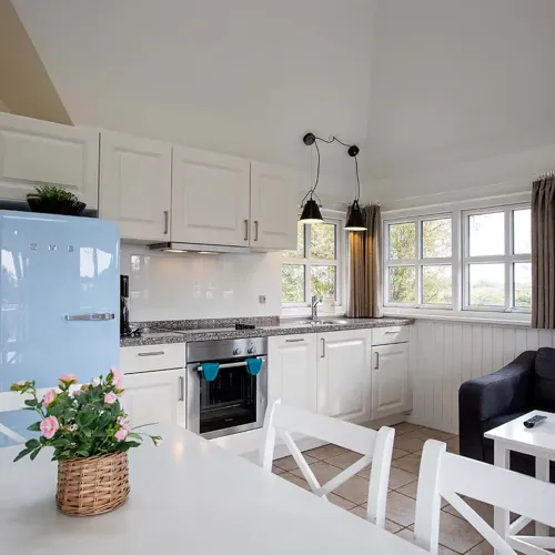 Hvidbjerg Strand Camping Resort Fiskerhus Koekken