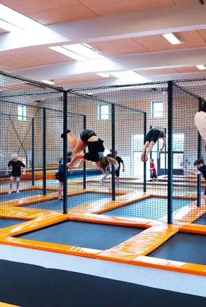Hvidbjerg Strand Camping Resort Play City Trampolincenter Overblik