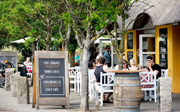 Hvidbjerg Strand Camping Resort Fiskehjoernet Facade