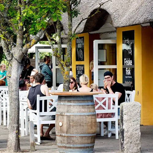 Hvidbjerg Strand Camping Resort Fiskehjoernet Facade