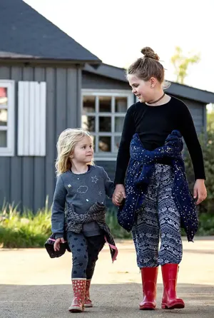 Hvidbjerg Strand Camping Resort Westernbyen Westernhytte Piger