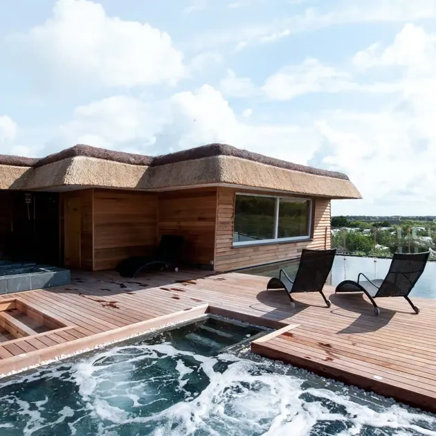 Hvidbjerg Strand Camping Resort Wellness Udendoers Udsigt