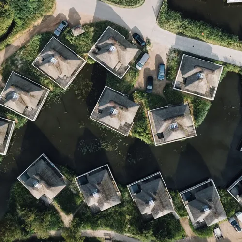 Hvidbjerg Strand Camping Resort Blaavandshuk Fyr Fiskerhus Drone