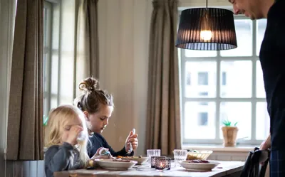 Hvidbjerg Strand Camping Resort Westernbyen Westernhytte Morgenmad