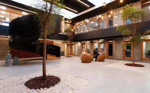 Hvidbjerg Strand Camping Resort Reception Omraade