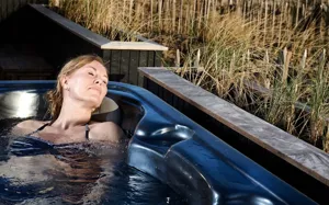 Hvidbjerg Strand Camping Resort Strandhotel Terrasse Spa Sol