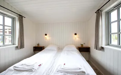 Hvidbjerg Strand Camping Resort Westernbyen Westernhytte Vaerelse