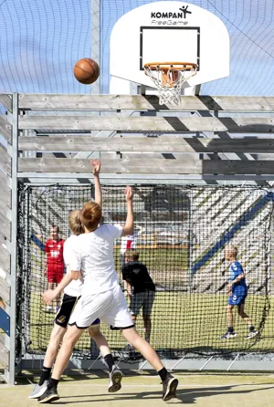 Hvidbjerg Strand Camping Resort Legeplads Basket