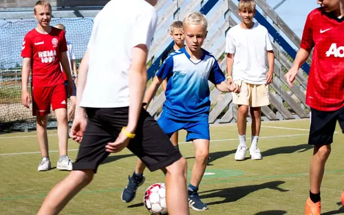 Hvidbjerg Strand Camping Resort Fodbold Kamp