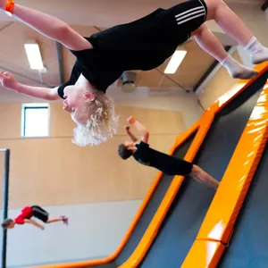 Hvidbjerg Strand Camping Resort Play City Trampolincenter Salto Vaegtrampolin