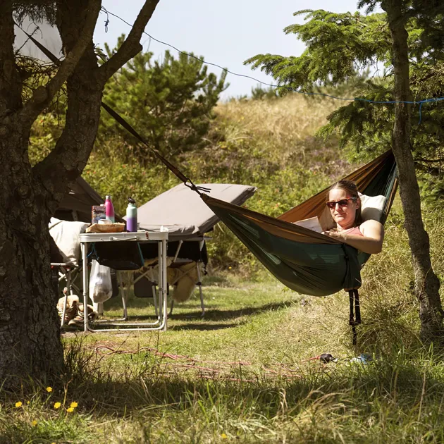 Vejers Strand Camping Pladsen Hængekøje Ro