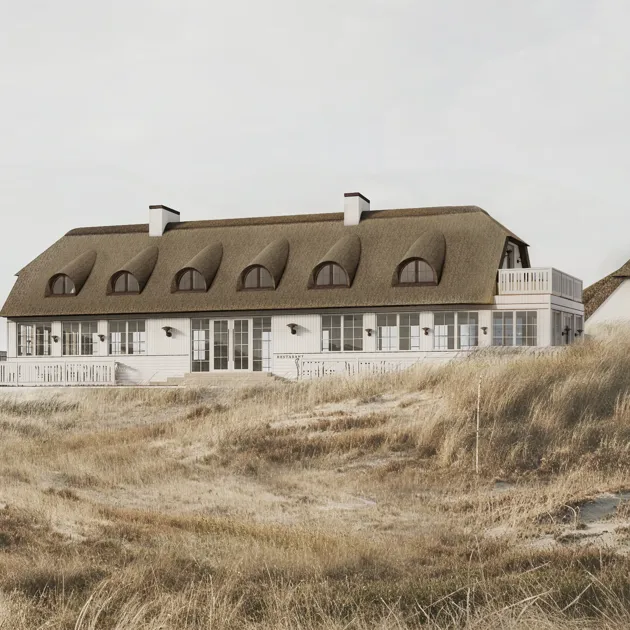 Badehotelletvejers Fra Vest Klippet