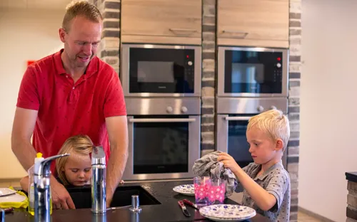 Hvidbjerg Strand Camping Resort Servicebygning Opvask